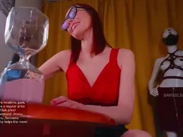 giantess_eva — Hey, shorty!| thumbs up are appreciated! | read BIO |  - Goal: top off [999 tokens left] #redhead #femdom #milf #feet #sissy