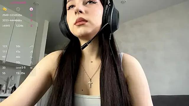 AngilaDoyal — Lick my finger + eye contact