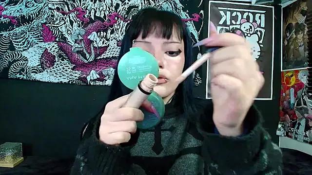 GothGaby — SLOPPY DEEPTHROAT AND AHEGAO