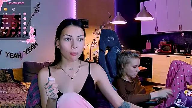 KatiKate — Touching tits yin and yang