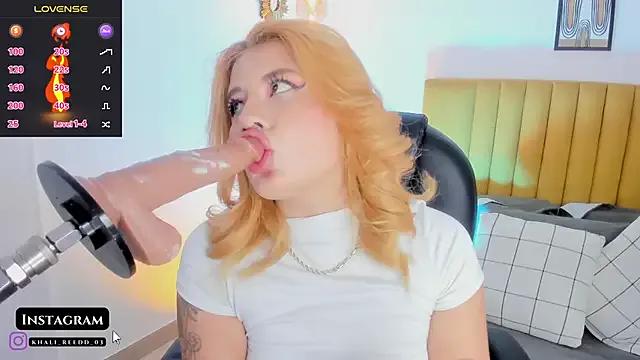 Khali_reed_ — Sexy blowjob and Let dry Saliva on