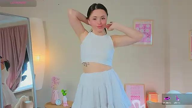 OliviaKis_ — Caressing my nipples under my top
