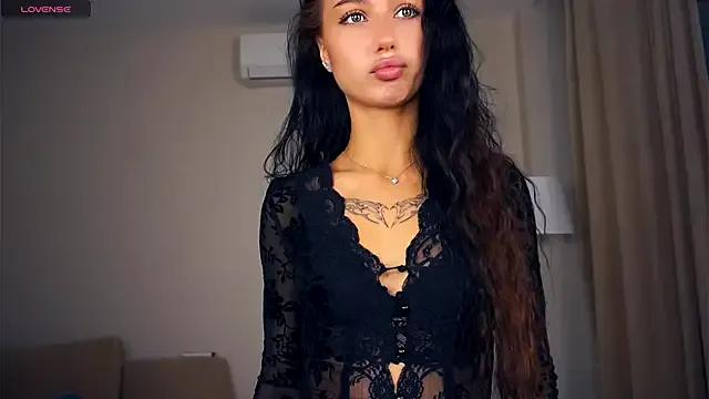RendaBaatz — Take my hair in a bun and lick my finger
