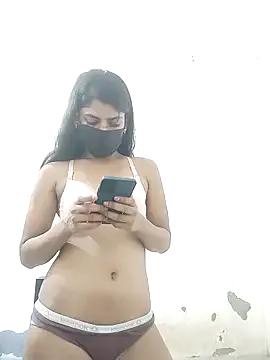 sassyy_poonam — Banana in mouth